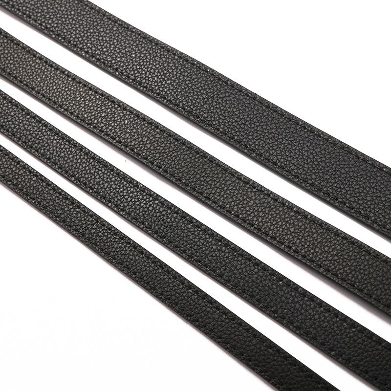 Schwarzer Lychee-Muster Verstellbarer Damen Crossbody-Taschenriemen