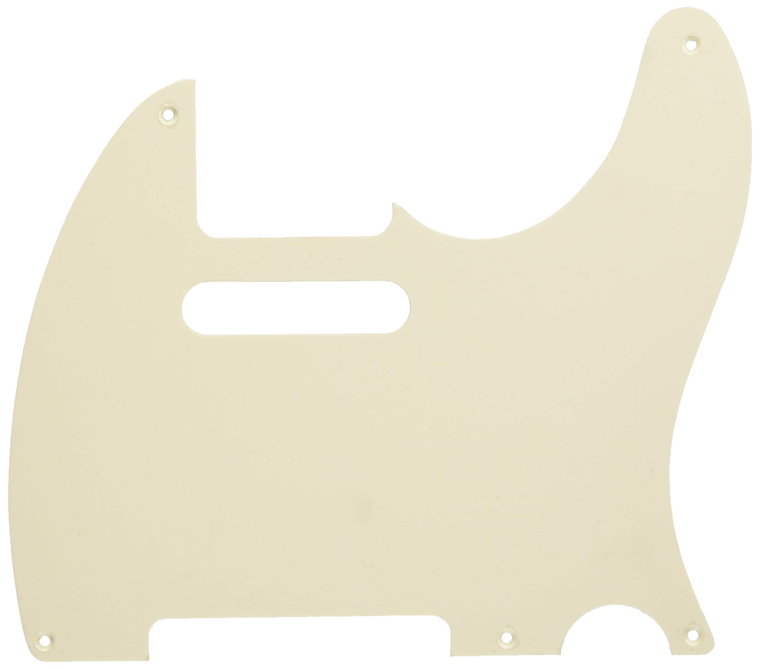 

Pickguard for Telecaster 52 Aged White Made in [GP FACTORY] 5-hole, 1-ply, Japan, GPF-PG-TL52-AW1P