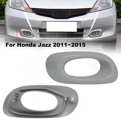 Front Bumper Fog Light Lamp Bezel Cover Frame Trim Cap For Honda Jazz 2011 2012 2013 2014 2015 33956-TF0-J51/33906-TF0-J51