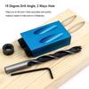 Adjustable Oblique Hole Locator Precision Angle Drill Guide  Woodworking Projects