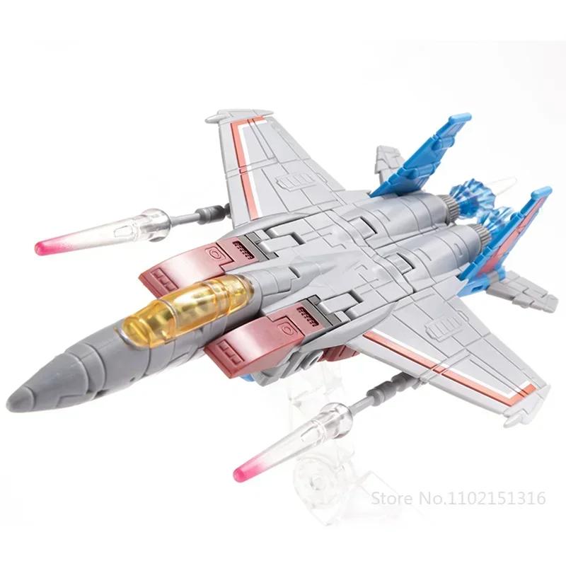 Transformation FG-04 FG04 Starscream False Eperor Air Craft With Stand And Cape Crown Action Figure With Box