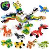 [Spot] Mini Building Blocks Jurassic Building Blocks World Children's Puzzle Assembled Dinosaur Park Toy Set