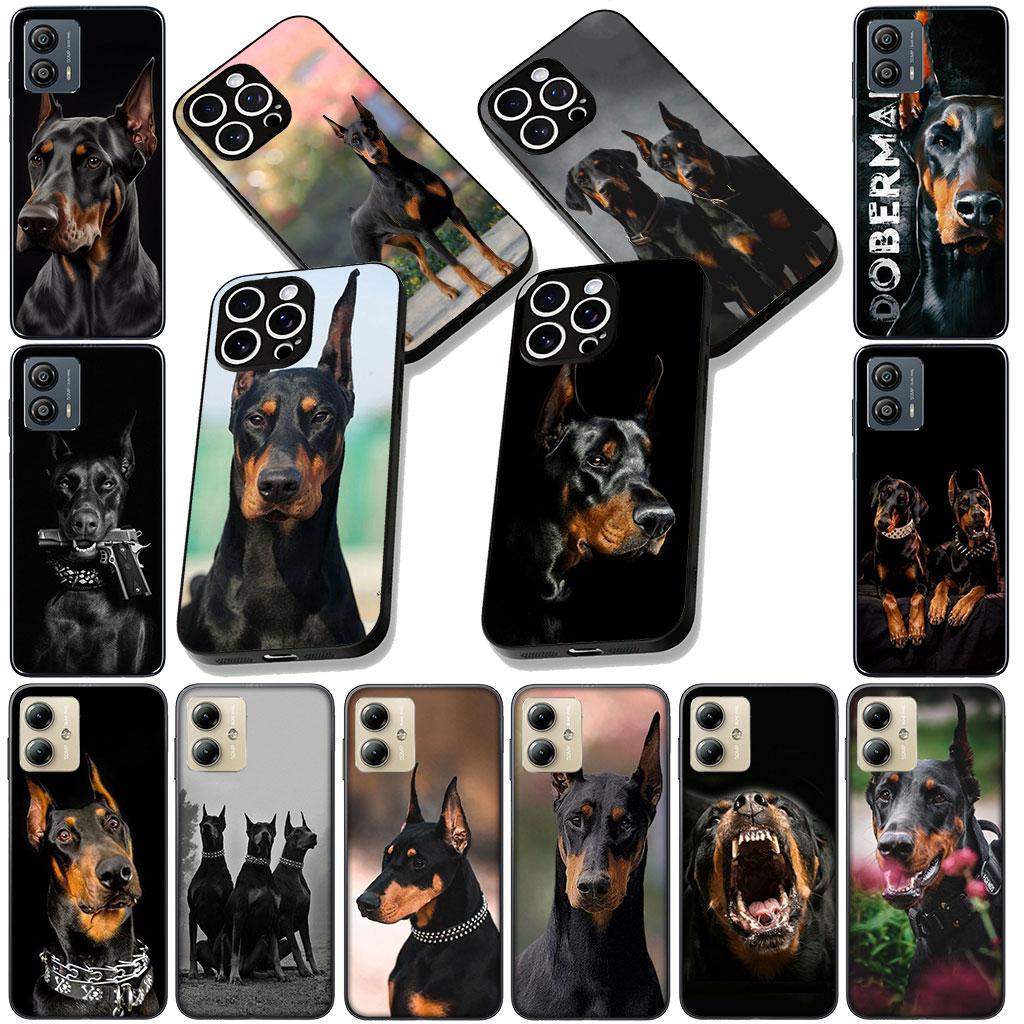 Doberman Dog Casing Phone Cover for Xiaomi Poco C75 C65 C71 C85 X7 X6 X5 M6 M7 F7 F8 Ultra F6 Pro Soft Case