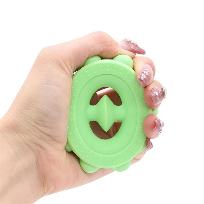 Toys Environmentally Friendly Silicone Grips Strength Devices Decompression Rehabilitation Training Grip Strength Circle