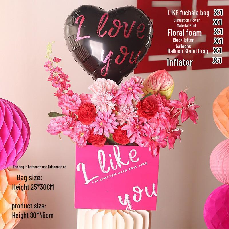 Romantic Wedding Aisle & Table Flower Arrangement: Floral Art Bouquet and Ornaments