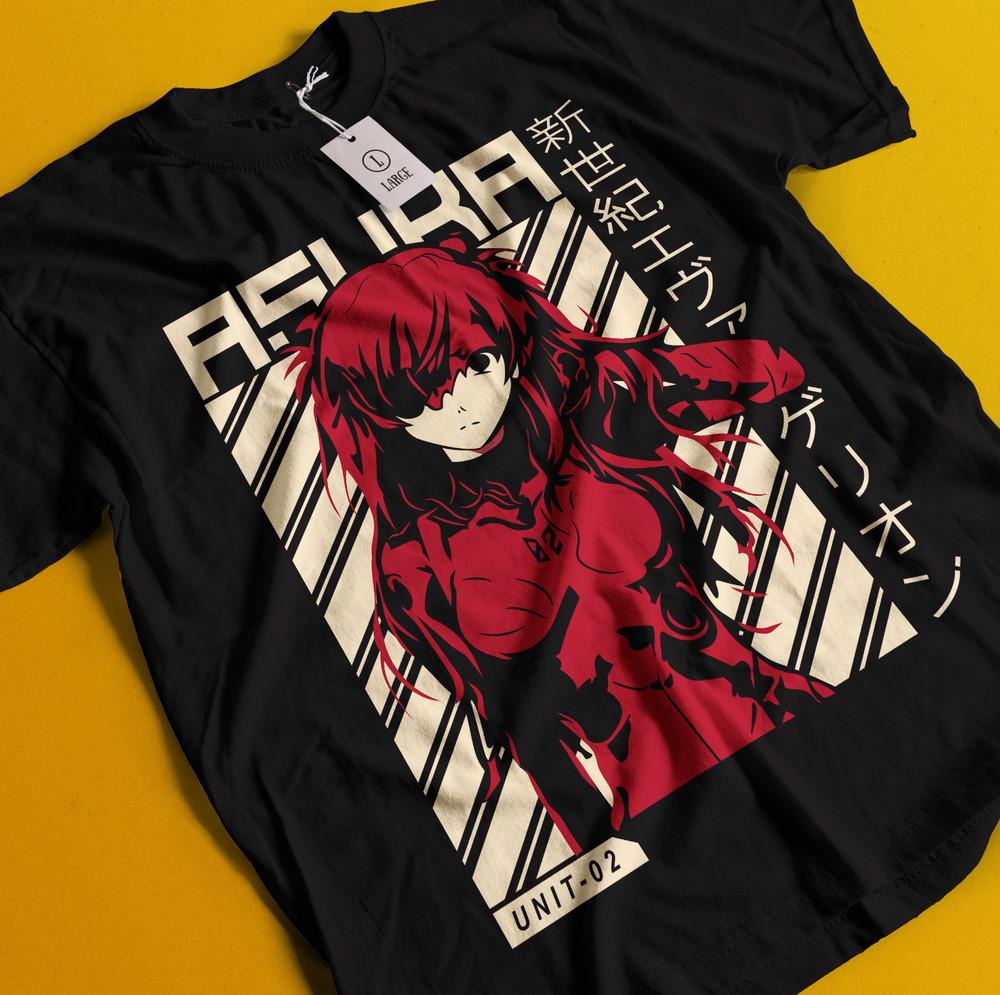 

Футболка Neon Genesis Evangelion Футболка Ева Футболка Аска Футболка Аянами Футболка Мари Мисато 2XL