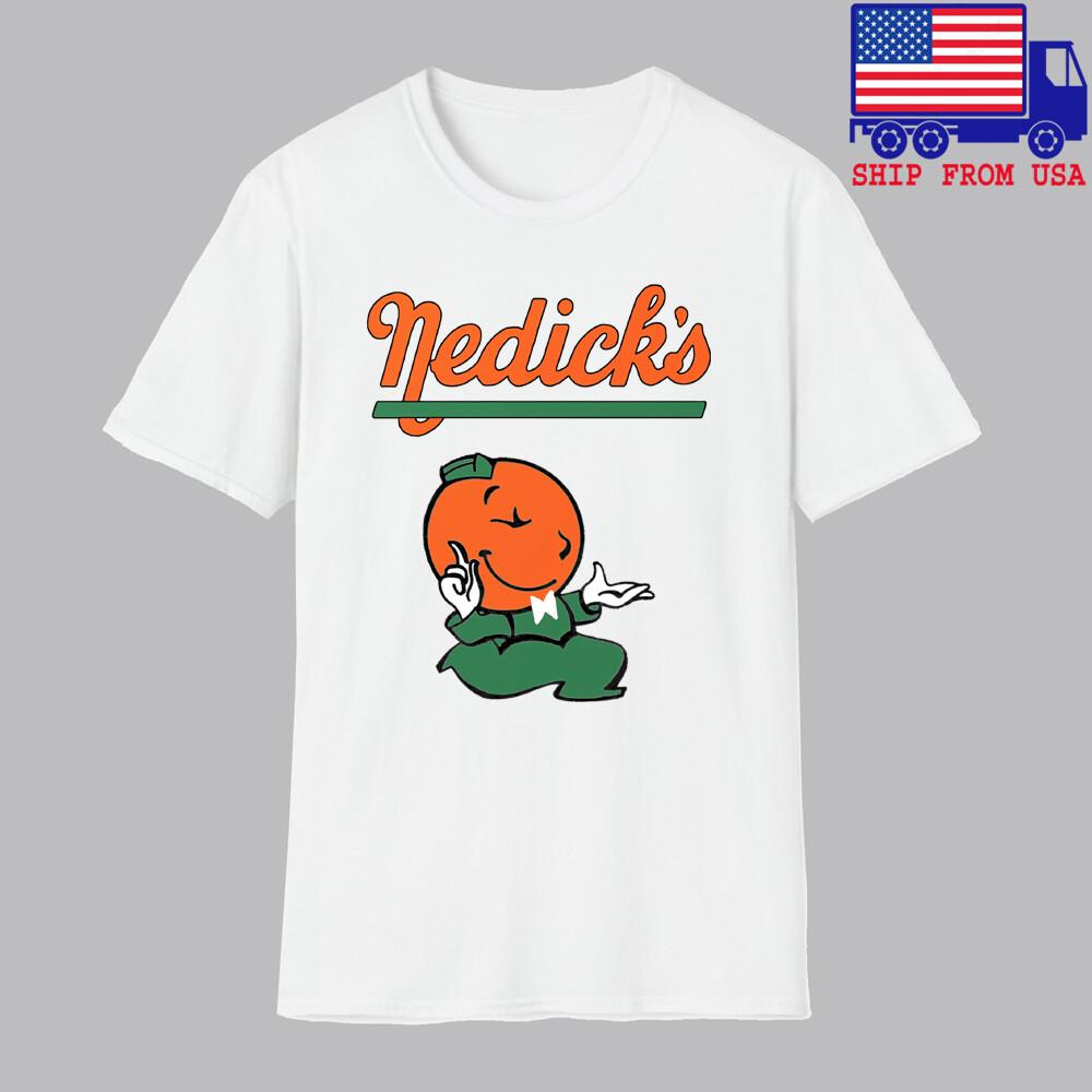 

Nedick#039;s Restaurant Men#039;s White Size S5XL Unisex T-Shirt XXL