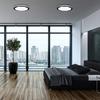 Optima Black 52W Led Ceiling Lamp Ø480 Mm