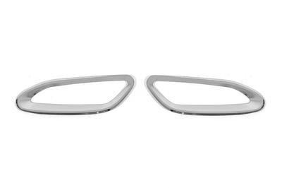 Stroke Turn Signal Carmos (2 Pcs., Stainless Steel) for Fiat Tipo 2016-