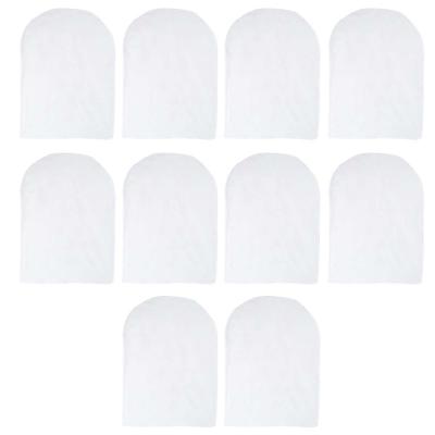 10 Bucăți Huse Transparente de Agățat pentru Haine de Casă, Haine, Costume, Protecție Împotriva Prafului, Sac Protector pentru Paltoane(60x80cm Pentru