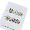 Huazhi Time: Handmade Removable Luxury Ins-Style Wearable Fake Nails