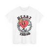 Retro Heart Throb Checkered Kid Preschool Boy Valentines Day T-Shirt Unisex T-Shirt