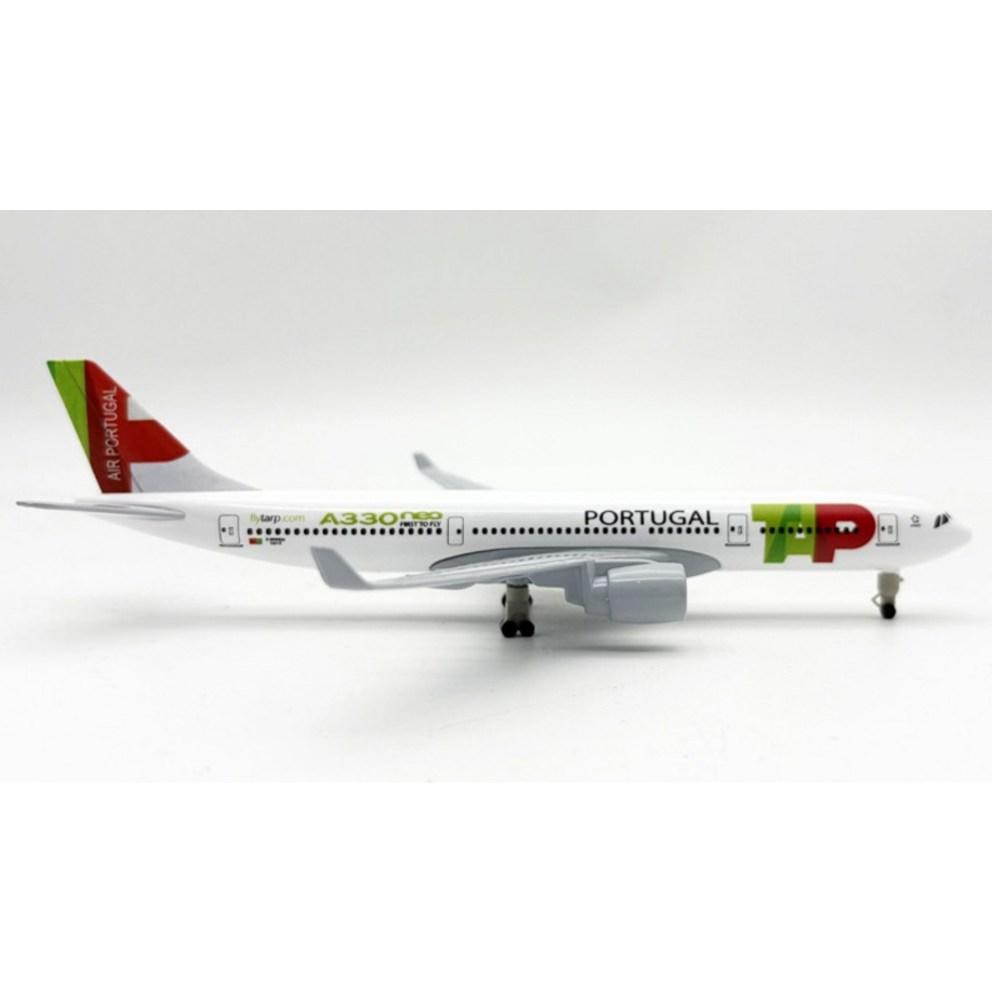 Zeldzaam Corporation TAP Air Portugal A330 Modelvliegtuig, 20cm (1:300 Schaal)