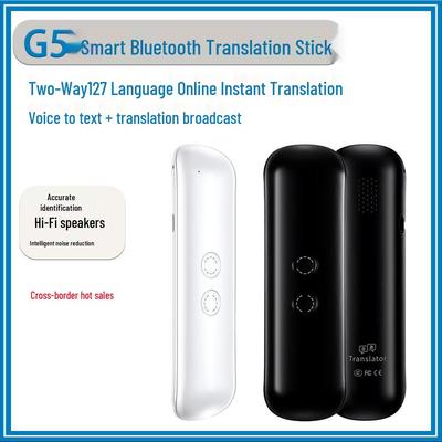 G5 Portable Bluetooth AI Voice Translator, 127 Languages Translator Stick with Mobile App