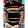 Fashion Printed Short Sleeve Men's Comfort Top Loose T-Shirts Men’s