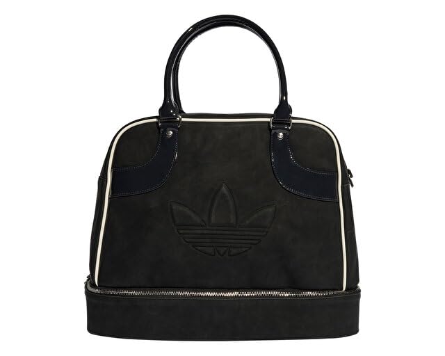 Большая Премиальная Черная Сумка-Боулинг adidas Originals, (NS) чёрный