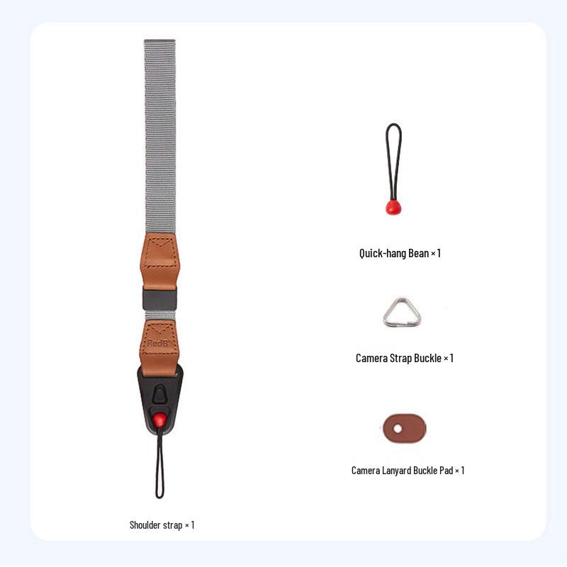 Quick Release Crossbody & Wrist Camera Strap for DSLR/Mirrorless - Photography Accessory