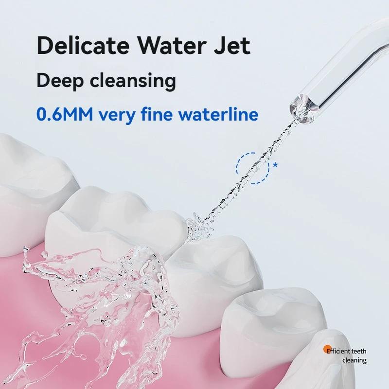 Rechargeable Portable Water Floss Oral Irrigator Dental Water Jet Home Travel Electric Tooth Cleaning Device
