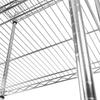 Chrome-plated catering rack Mega-M 4-shelf H-180 L-60 G-45 N