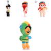 Brawl Stars Cactus Leon Nita Poco Spike Plush Toy Pendant Stylish Stuffed Doll Kids Gift