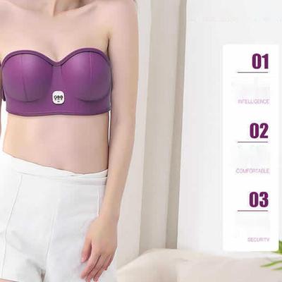 Electric Breast Massager Wireless Charging Breast Beauty Bra Breast Massager Electric Breast Massage Bra