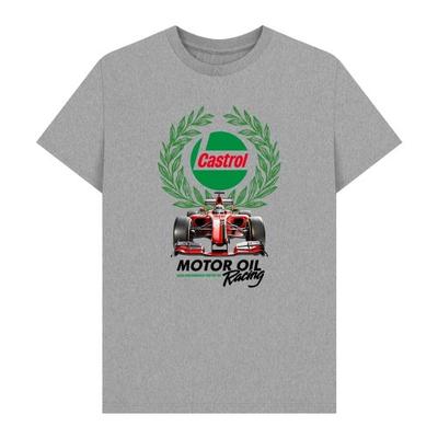 Castrol Unisex Adult Motor Oil Racing T-Shirt