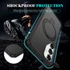 For Samsung Galaxy S25+/S24+ Case with Magnetic Kickstand TPU + PC Anti Drop Phone Cover