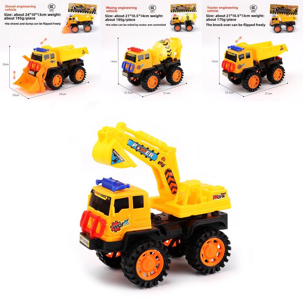 Childrens Construction Vehicle Toy With Sliding Function For Boys And Gift Use