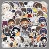51pcs Chibi Bungo Stray Dogs Stickers: Cute, Waterproof Atsushi Nakajima Anime Decals for Headphones & Bottles
