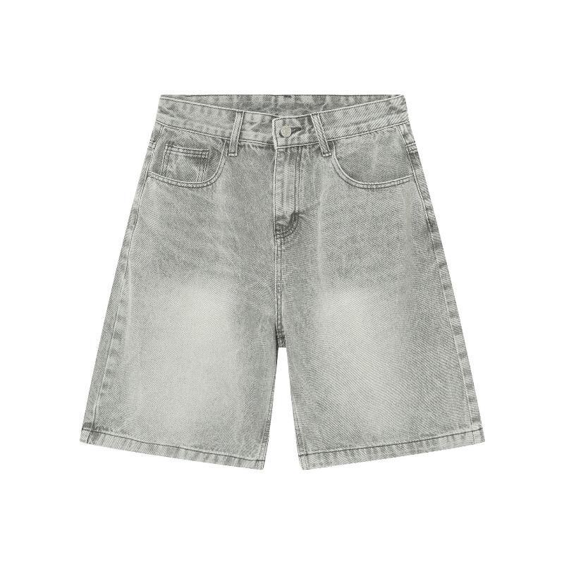 Denim Shorts Men's Summer Five-point Pants Loose Casual Pants