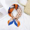 Versatile Cotton Linen Silk Scarf: Spring & Autumn Unisex Small Square Neck & Head Accessory
