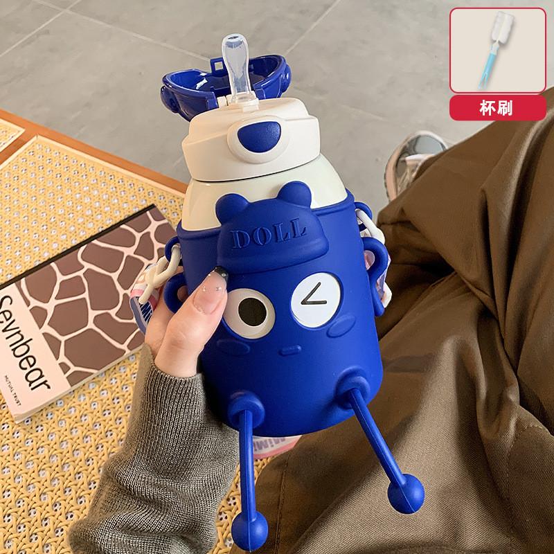 550ml Insulated Travel Mug With Leak Proof Lid For Students And Office Use