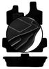 Set of Velour Floor Mats For: Chrysler Voyager III 7-seater (2001-2007)