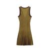 TAOP&ZA Women's Spring/Summer Striped Knit Dress 
