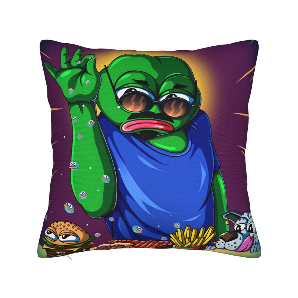 Pepe the Frog Pillowcases Morden Pillow Case For Sofa Home Decoration Custom Pillow Cover