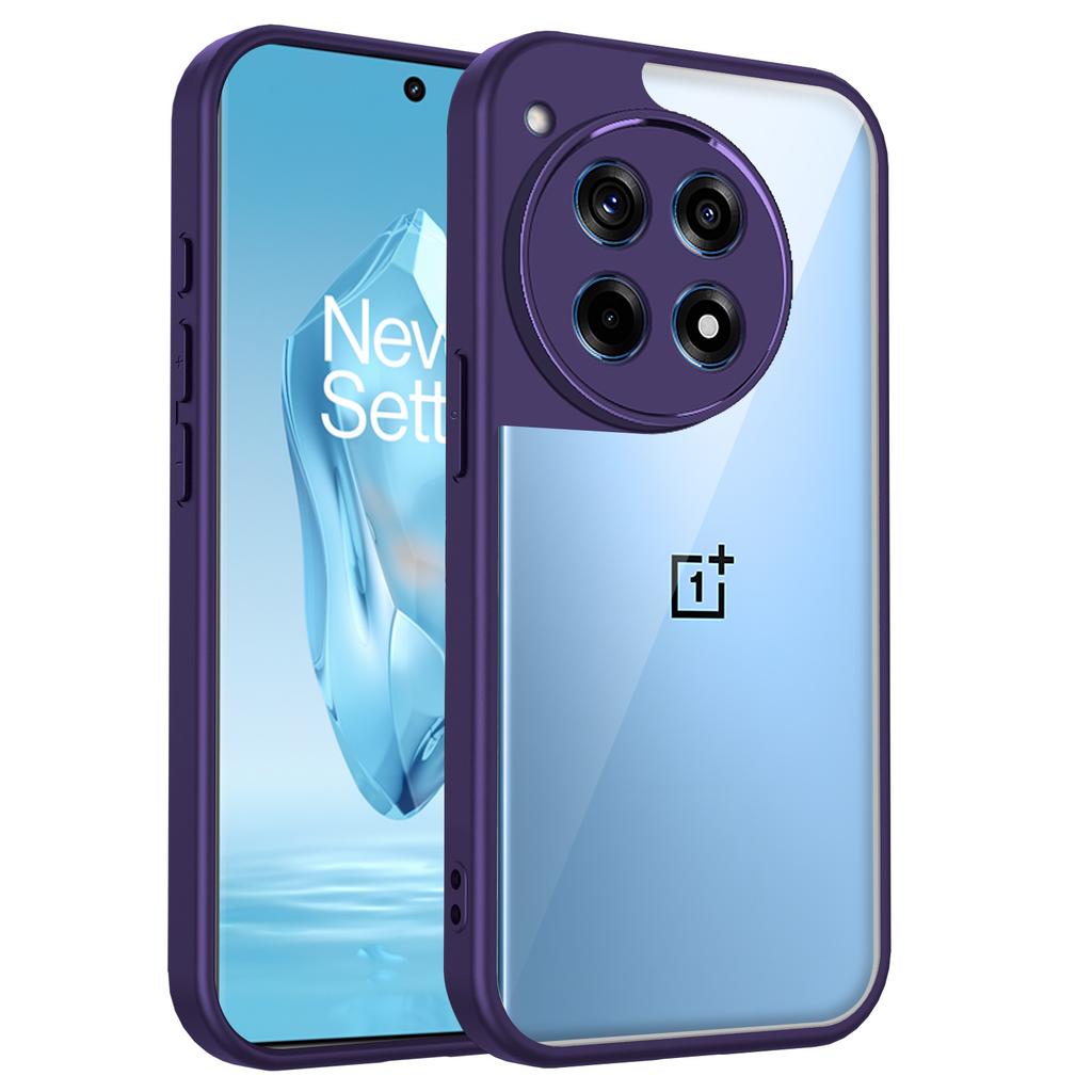 Oneplus 12R CPH2609 CPH2611 Case Air Cushion Shockproof Silicone Bumper Clear Matte Back Cover Hard Phone Case for Oneplus12R 5G