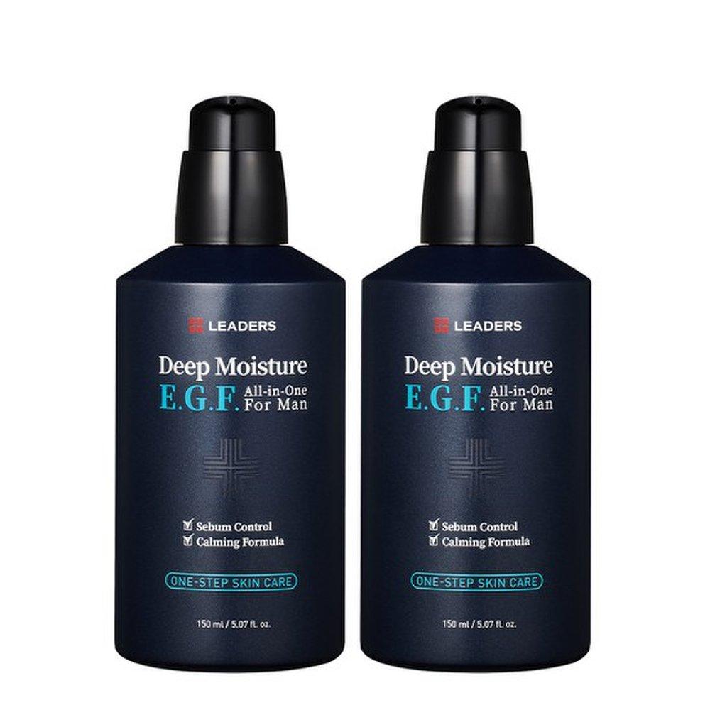 

LEADERS New Deep Moisture EGF EGF All-in-one для мужчин 150 мл x2