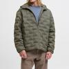 Haston Textured Windbreaker with Olive-colored Hood Men