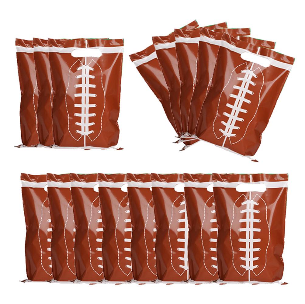 Rugby Party Theme Birthday Tablecloth Set - Disposable Decoration
