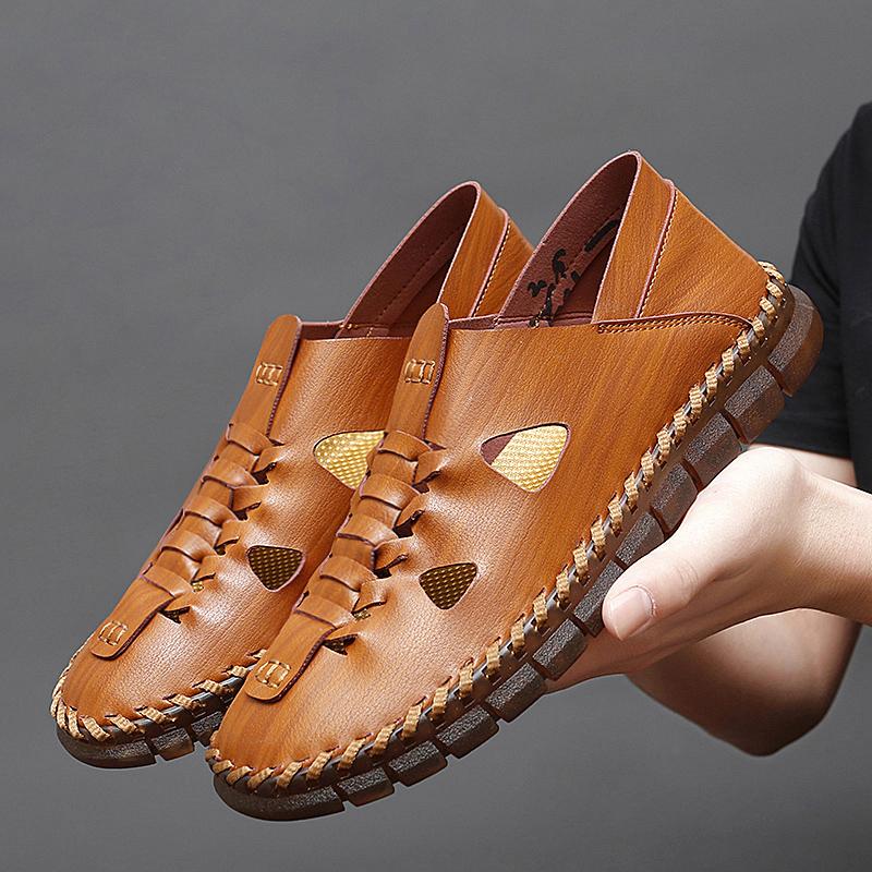 Men' Casual Beach Sandals Slippers Hole Shoes