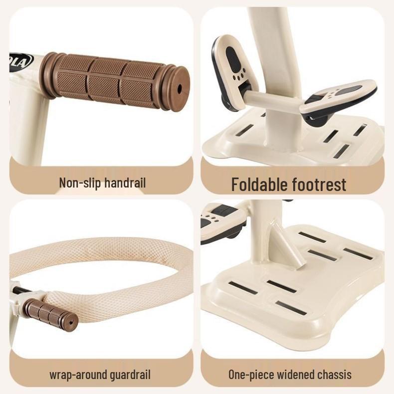 Universal Front-Mounted Electric Bicycle Safety Seat for Children – Foldable Design