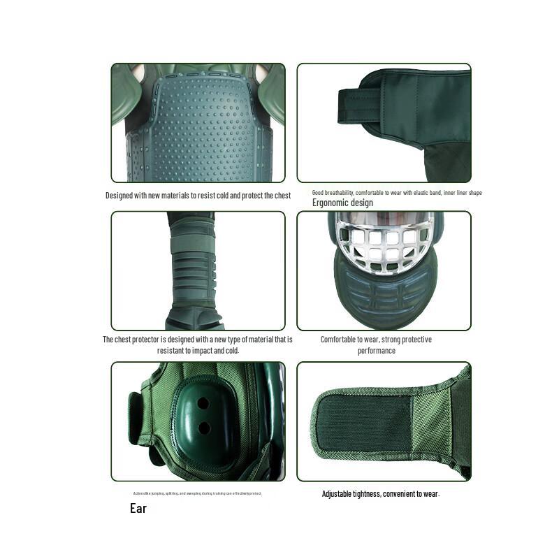Zhong Quan Wang 2023 11-Piece Combat Protective Gear Set