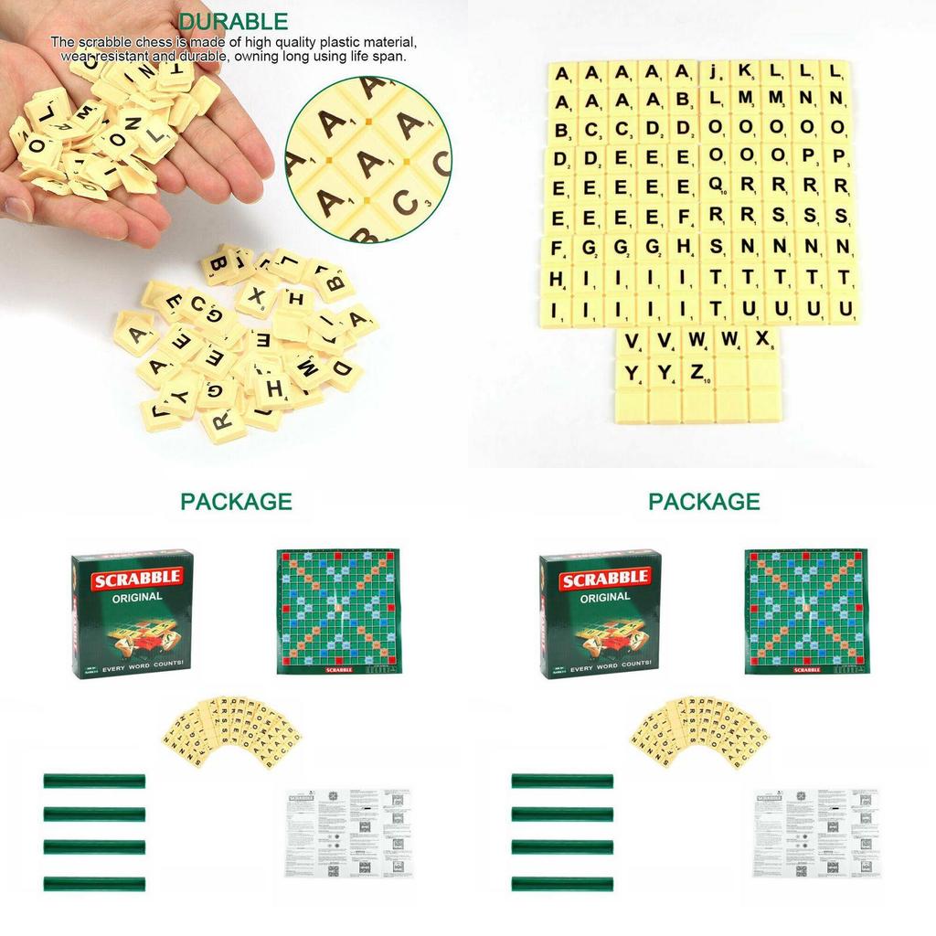Portable Spelling Puzzle Game Family Party Toy For Intelligence Development
