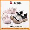 ABCKIDS Girls' Velcro Sneakers - 2025 Autumn Breathable Casual Running Shoes