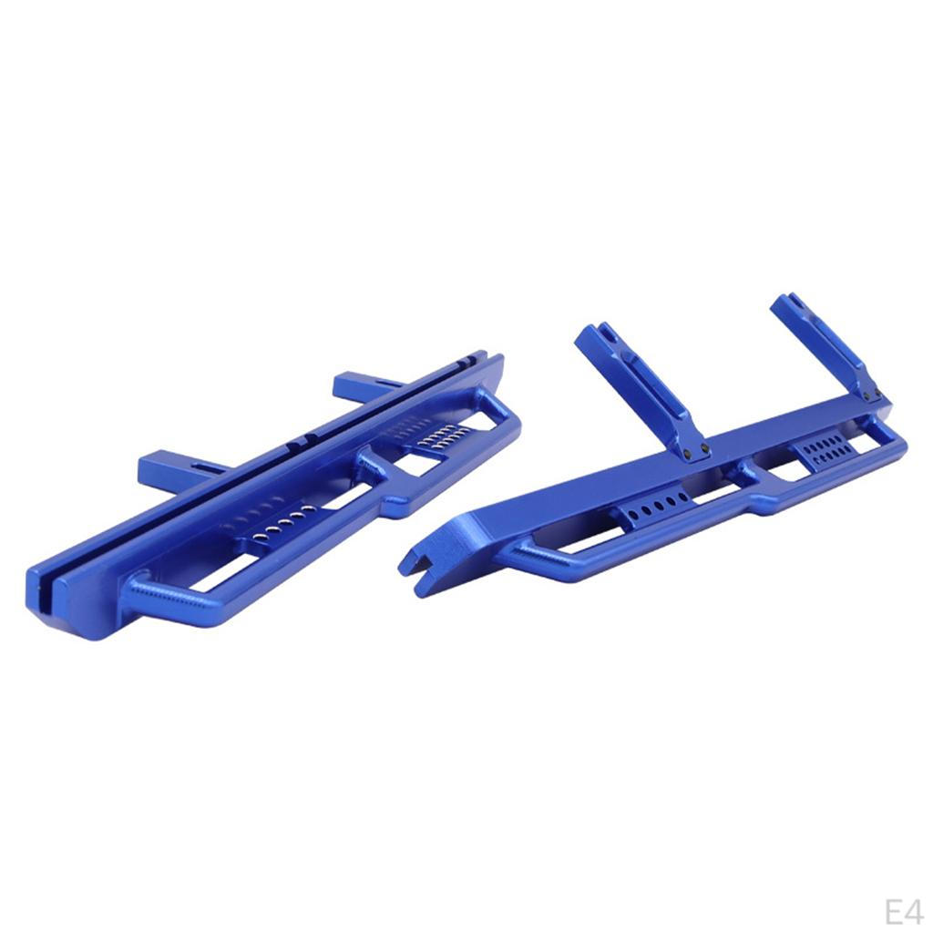 1 Pair RC Side Pedal Foot Board for Axial SCX6 Jlu 4Wd-Axi05000T1 1/6 Model Car Accessory