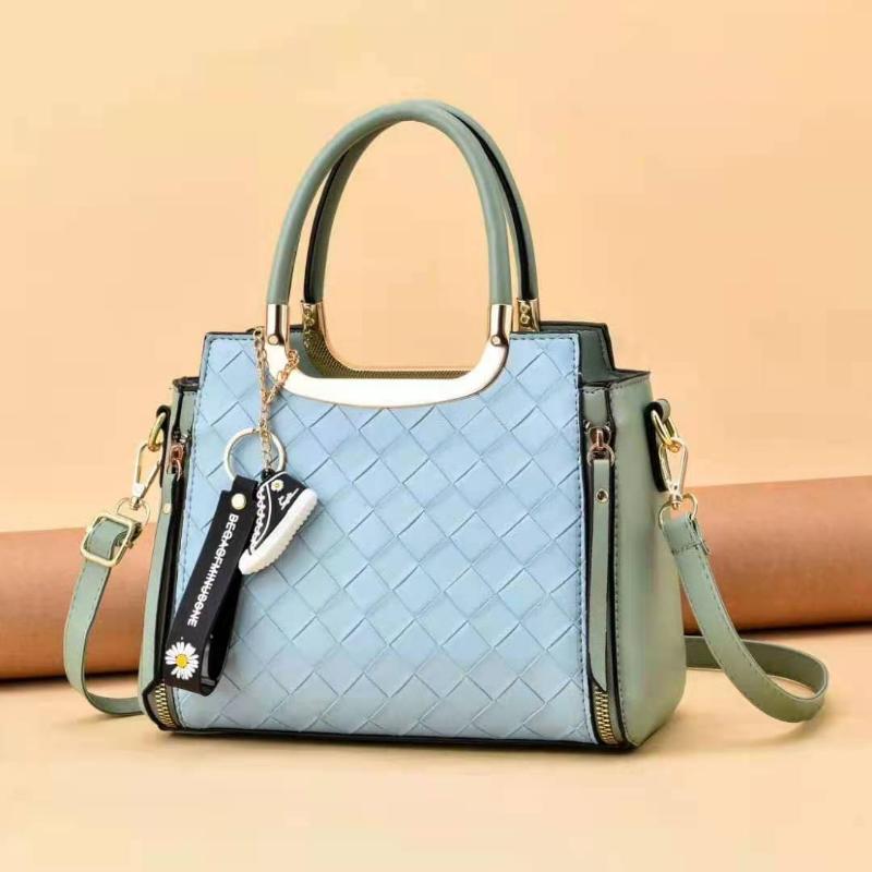 Women's Large Capacity One Shoulder Handbag European and American Trend Stylish and Simple Commuter Bag