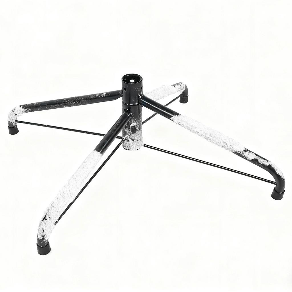 180cm Flocked Christmas Tree with Metal Stand Realistic Spruce Christmas Tree Multi-Purpose for Home Office Gathering Party