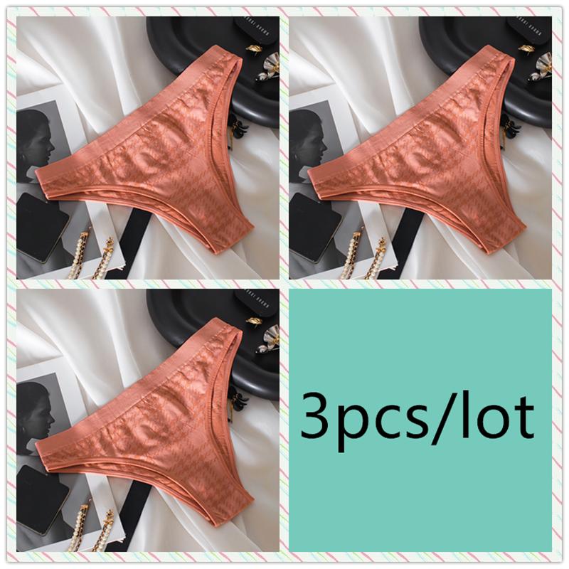 Large Seamless Underwear for Women Breathable Skin Friendly Comfortable Low Waist Briefs Sports Fitness No Trace High Slit Triangle Panties