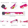 36 Pieces Child Safety ID Wristband Anti Lost ID Children Wristband Reble Identification Bracelets Adjustable Waterproof ID Band for Boys and Girls