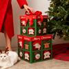 Christmas Boxes Stackable Party Scene Prop Christmas Nesting Empty Boxes For Bedroom Dining Room Living Room Yard Candies Toys